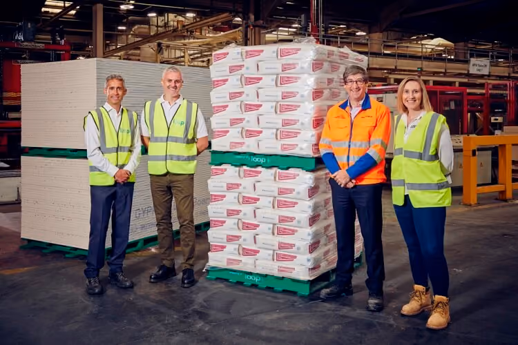 British Gypsum Embraces Circular Economy with Pallet Reuse Scheme