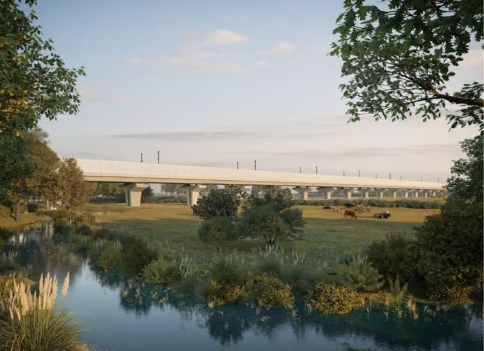Community-Centric Design: HS2's River Blythe Viaduct Reflects Local Input