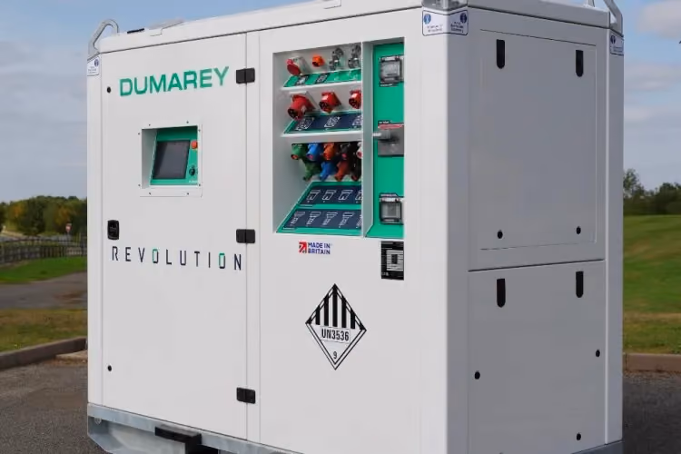 Falcon Adopts Revolution Battery for Sustainable Construction