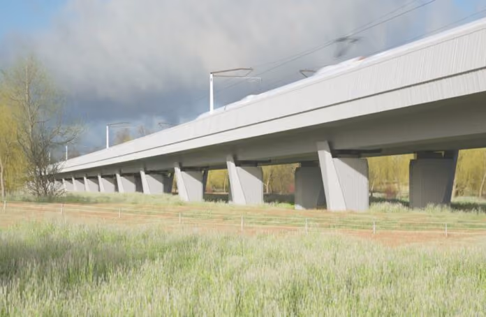 HS2 Edgcote Viaduct: Reducing Carbon Footprint with Innovative Structural Redesign