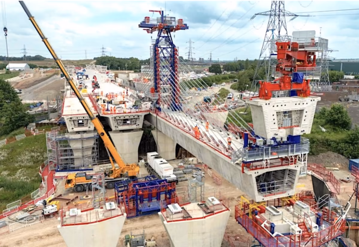 HS2 Pioneers Innovative Viaduct Construction Method