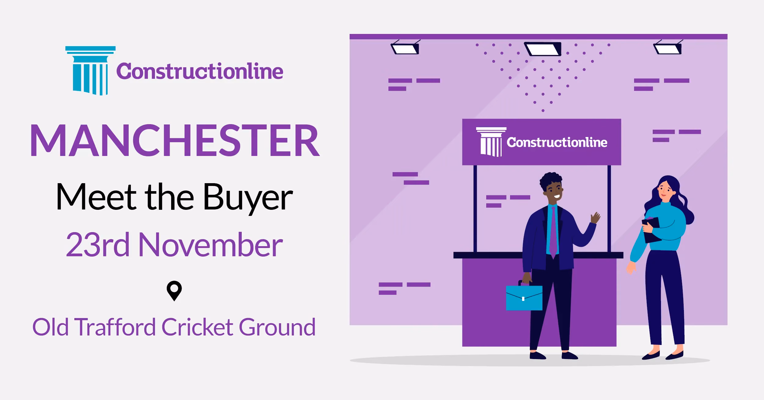Join WeBid at ConstructionLine Meet the Buyer Event