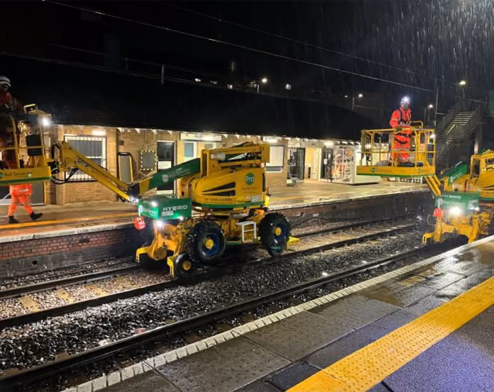 Pioneering Progress: Network Rail's Zero Emission Engineering Work in Royston