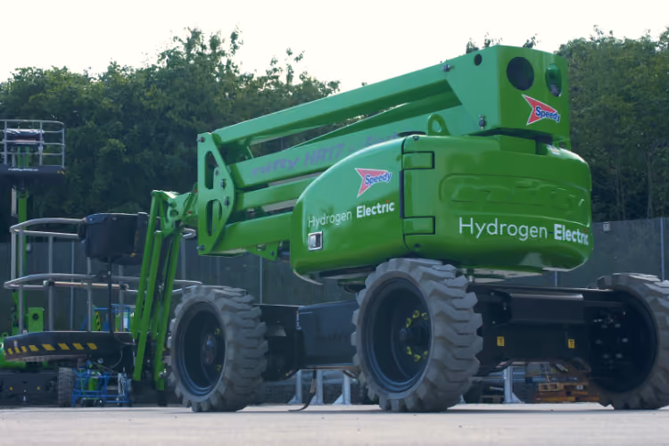 Pioneering Progress: Introducing the World's First Hydrogen-Electric MEWP