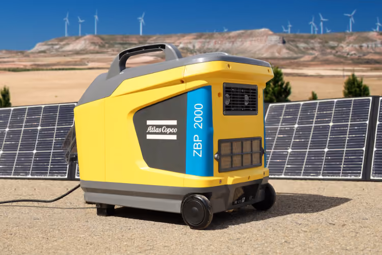 Powering the Future: Atlas Copco's Expansion into Portable Energy Storage Systems