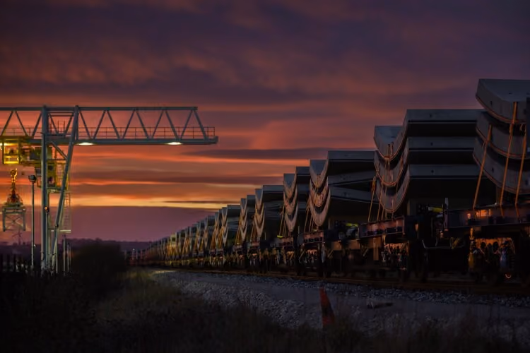 Strabag's Sustainable Milestone: HS2's First Hartlepool Segments Signal a Green Future
