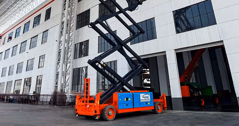 World's Tallest Scissor Lift Coming to UK Construction Sites