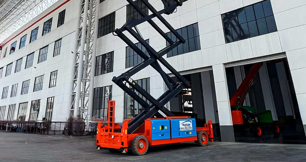 World's Tallest Scissor Lift Coming to UK Construction Sites