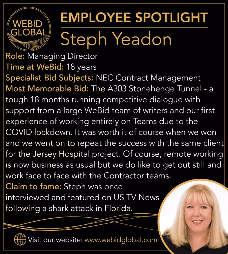 Employee Spotlight: Meet Our Managing Director, Steph Yeadon