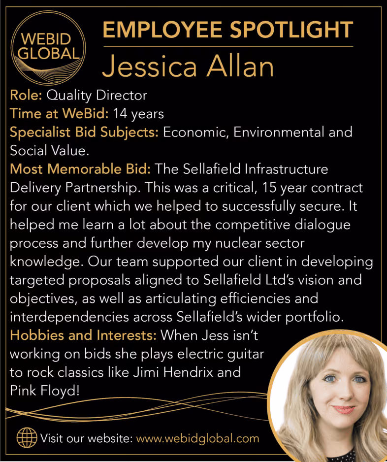 Employee Spotlight: Jessica Allan, Our Quality Director