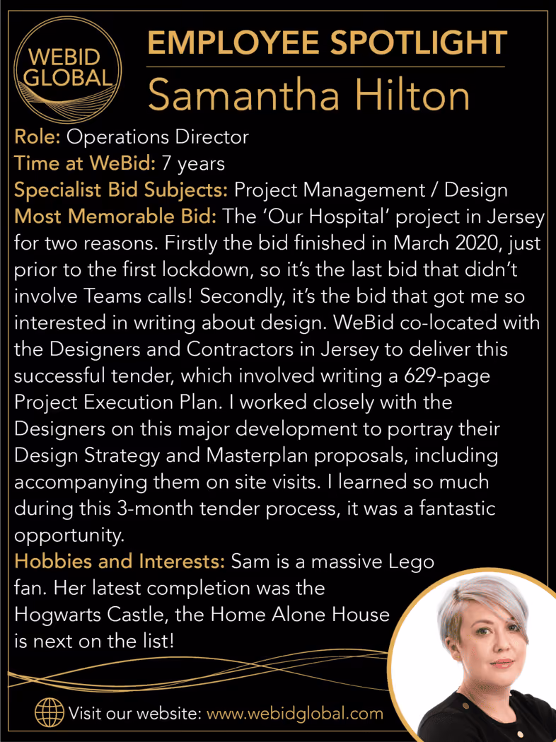 Employee Spotlight: Samantha Hilton, Our Operations Director