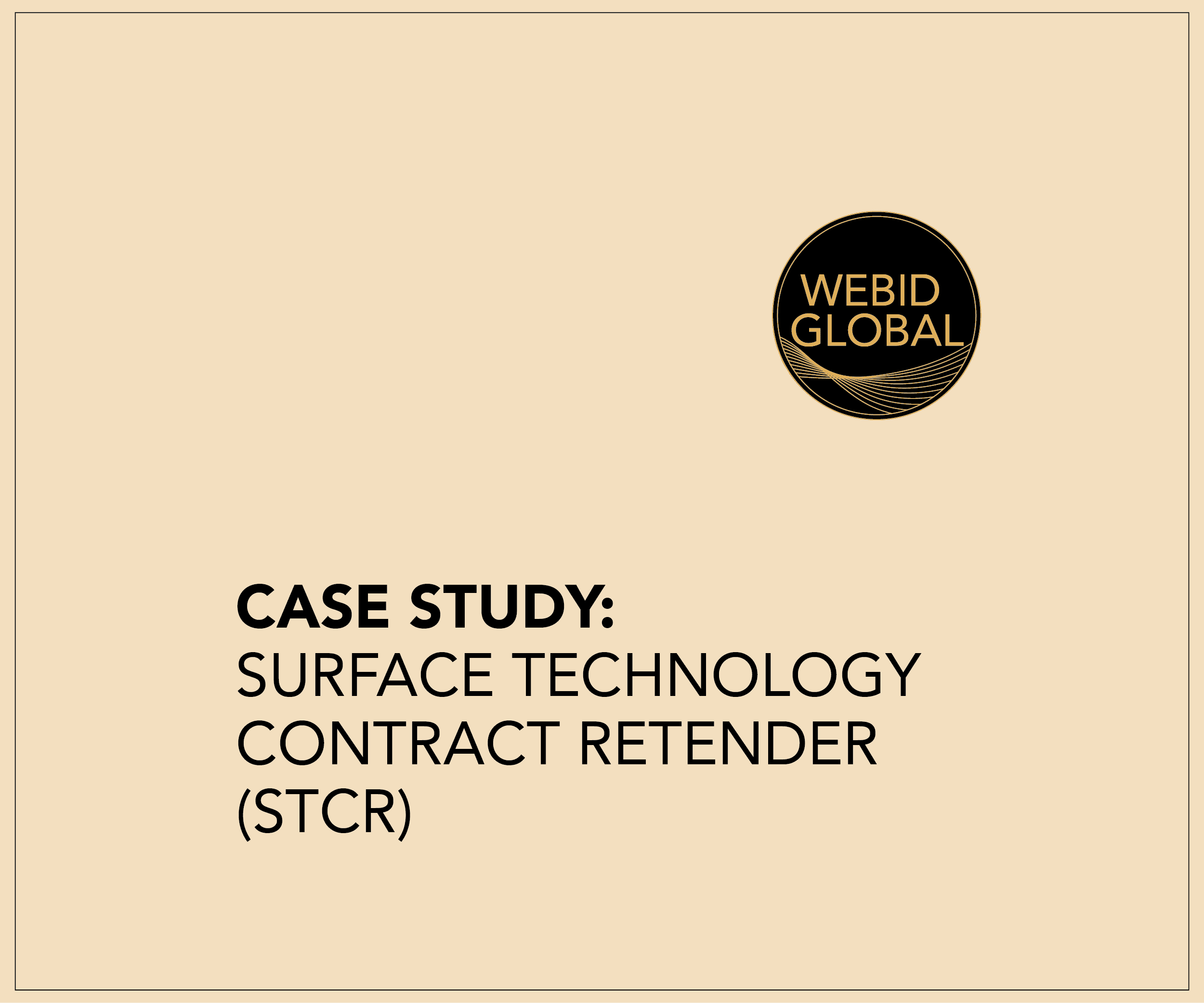 Surface Technology Contract Retender (STCR)
