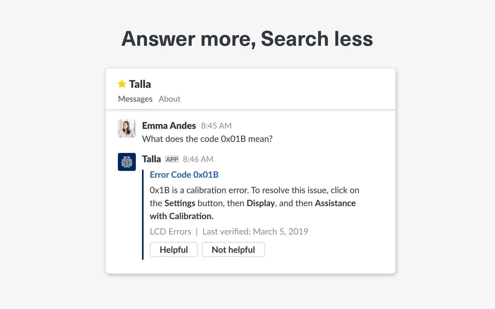 Talla AI-powered customer service automation platform