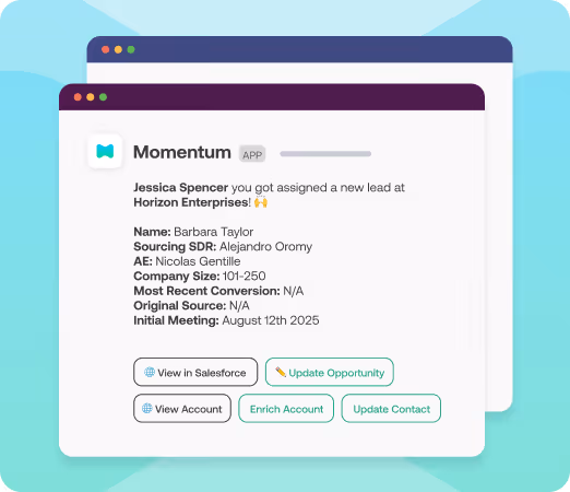 Inbound lead alert: Route + React fast