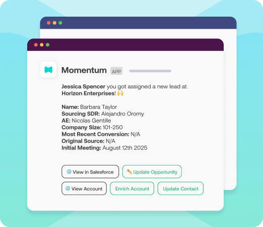 Inbound lead alert: Route + React fast