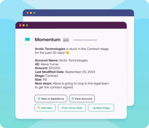 Stalled deal alert: Nudge before it dies