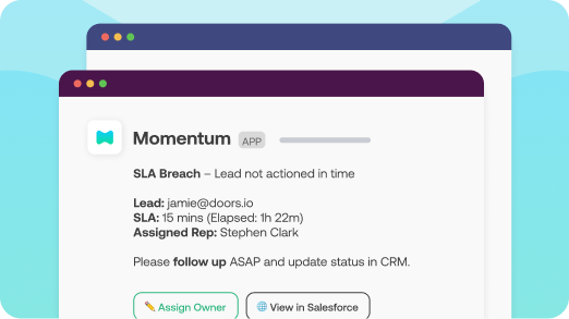 SLA Breach Alert: Lead Not Actioned