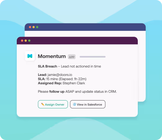 SLA Breach Alert: Lead Not Actioned
