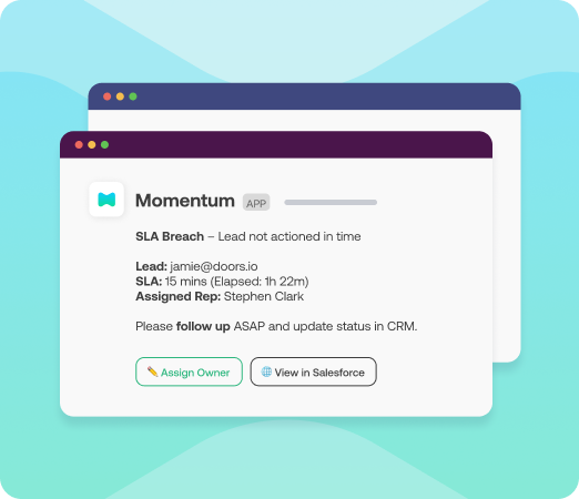SLA Breach Alert: Lead Not Actioned