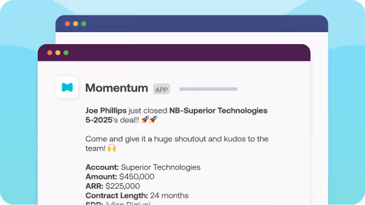 Win Shoutout: Auto-Celebrate + Context