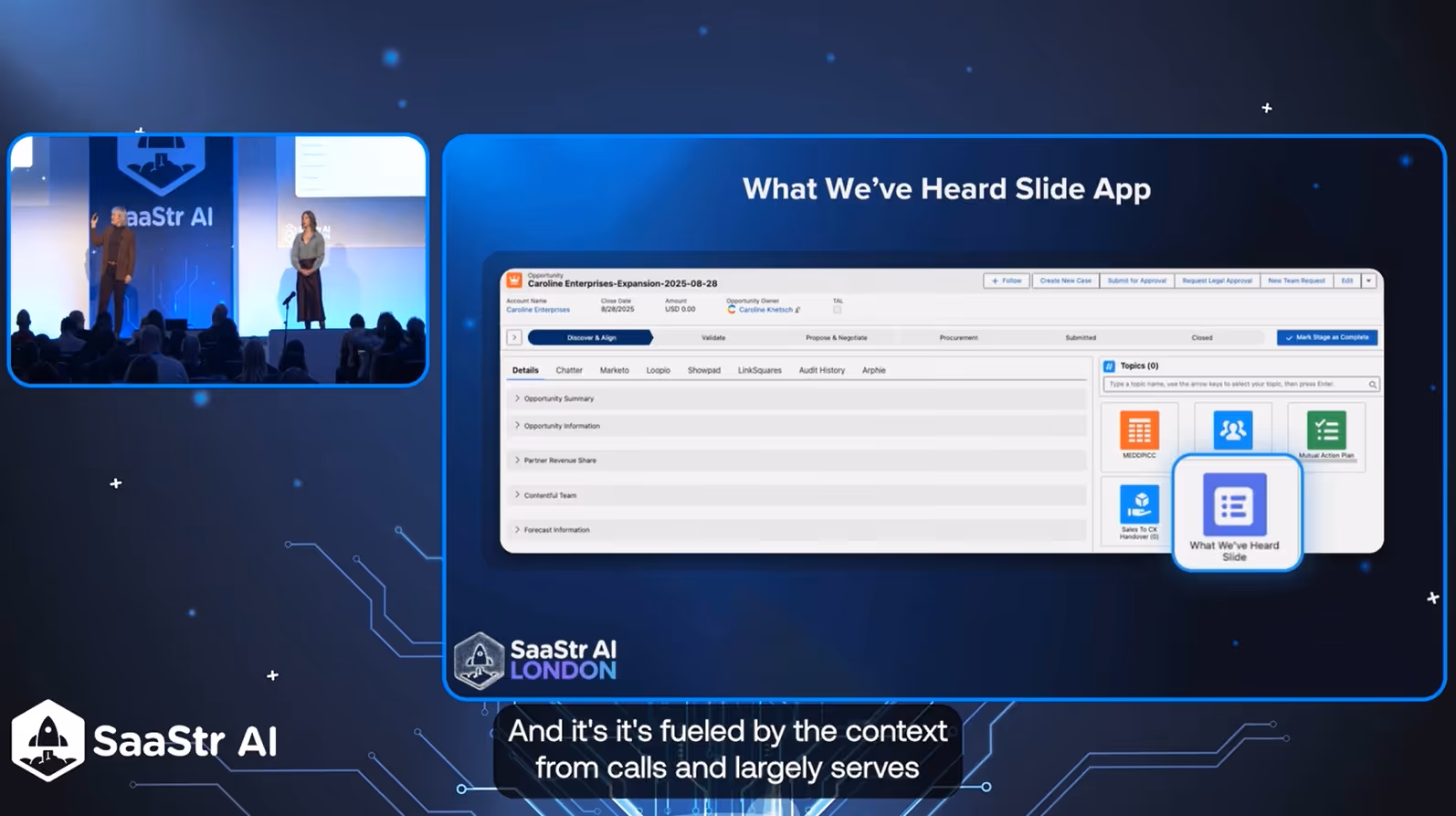 What we've heard slide