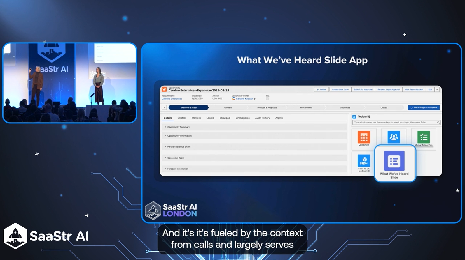 What we've heard slide