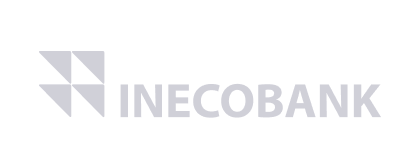 Logo of an international banking institution Inecobank using Atfinity