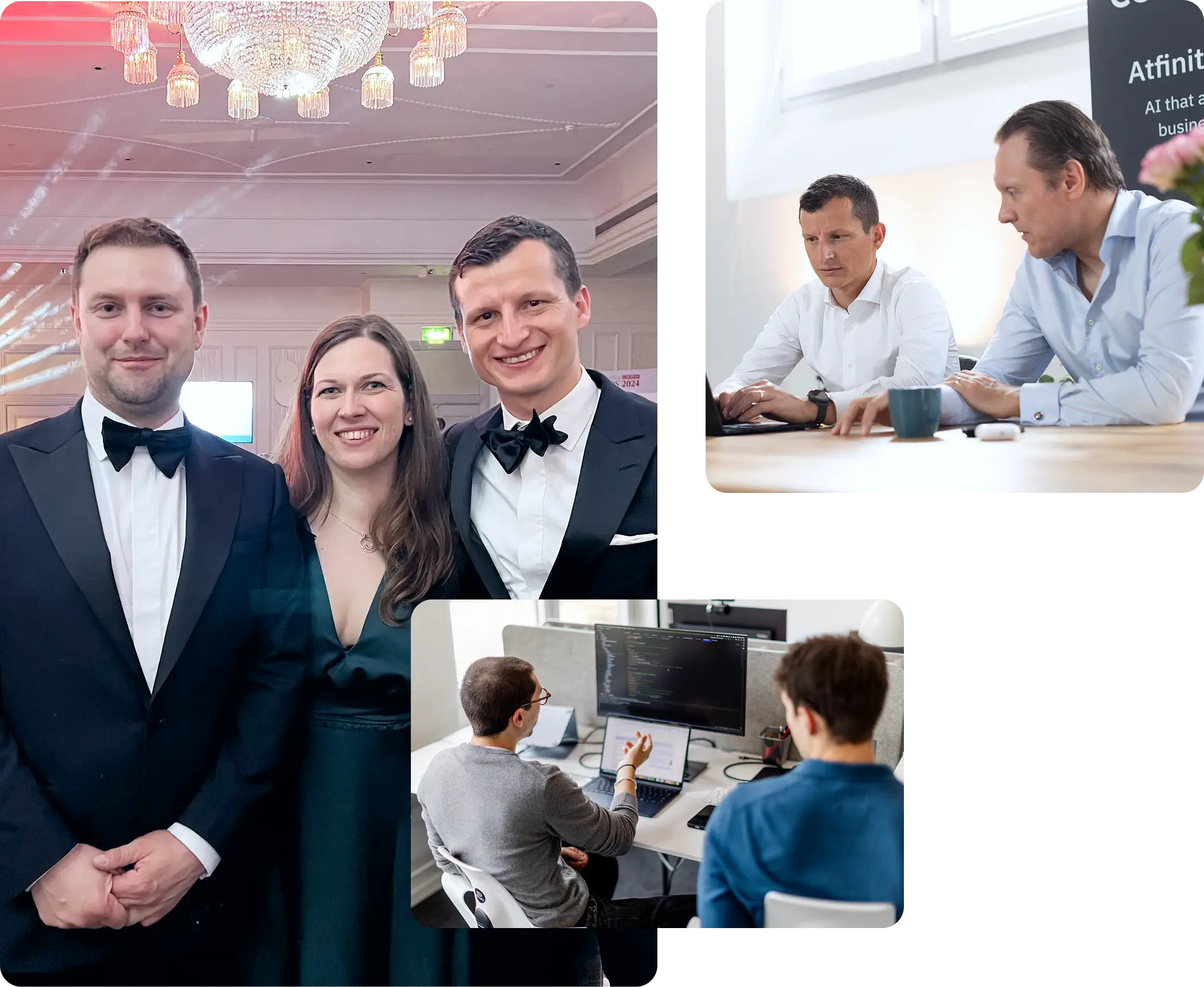 Atfinity team building banking process optimisation software