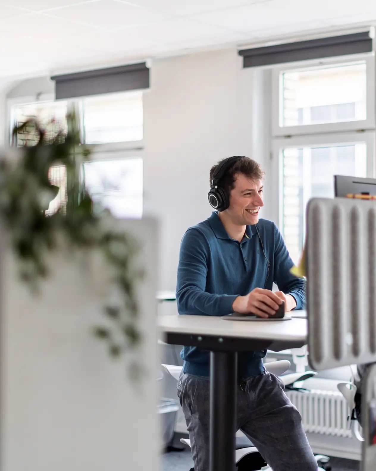 Atfinity work environment focused on building a no-code platform for banks