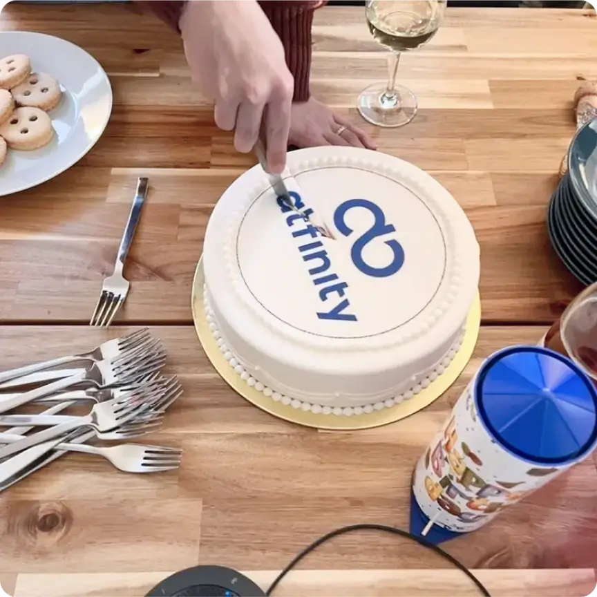 Atfinity office moment supporting learning and growth