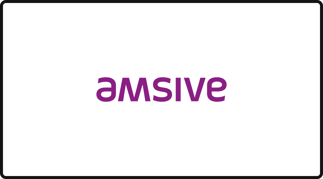 Logo for Amsive, an AEO agency.