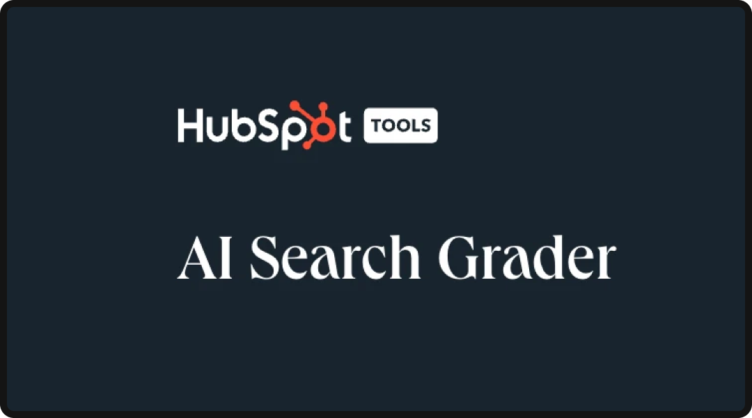 HubSpot AI Search Grader logo, best free geo tool.