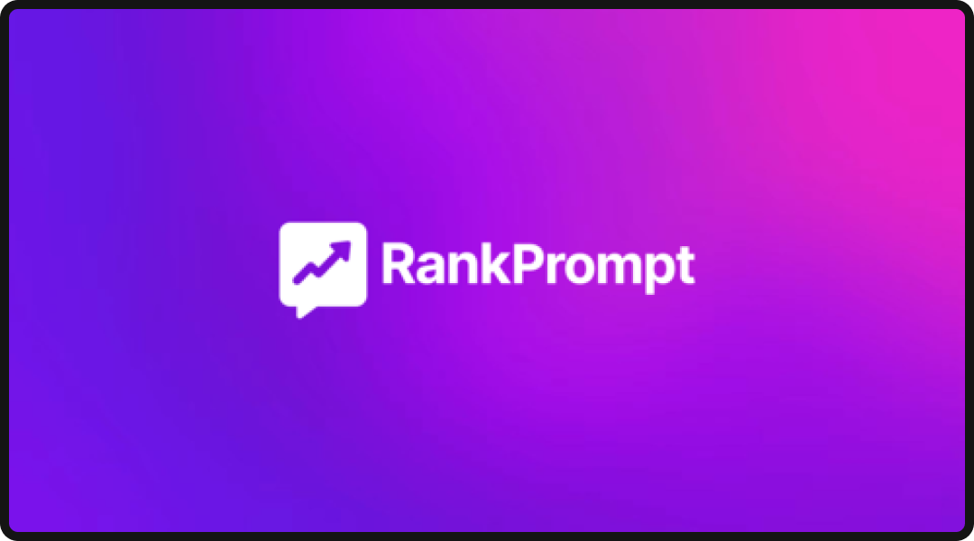 RankPrompt logo, one of the best low-cost GEO tools. 