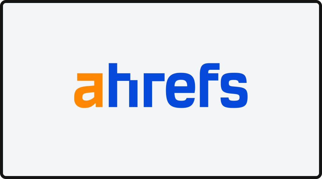 Ahrefs logo, one of the best tools offering GEO capabilities under Brand Radar dashboard