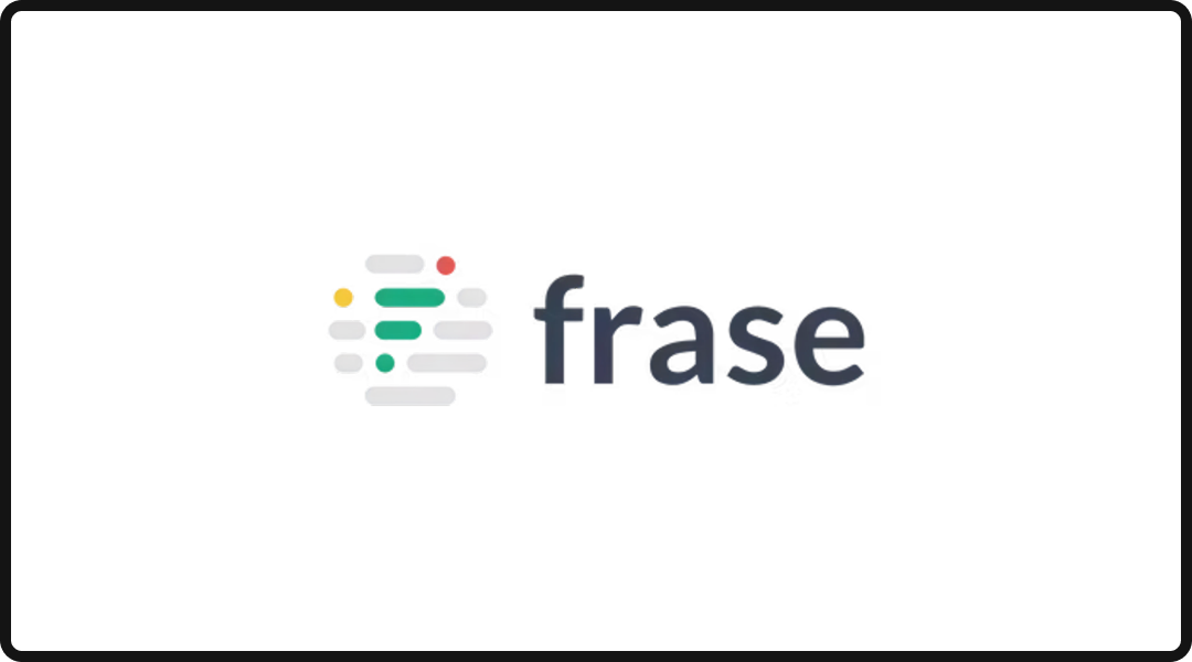 Frase.io logo, one of the best content-focused GEO tools. 