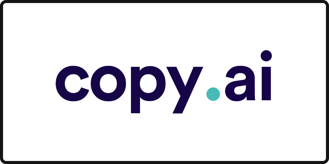 Logo for Copy.ai, a leading AI content writing tool.