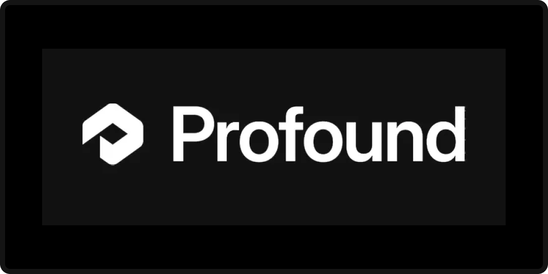 Logo for Profound, a leading AI visibility monitoring tool.