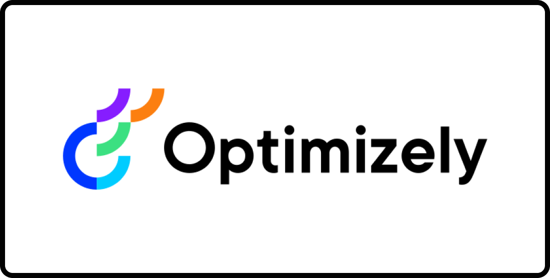 Logo for Optimizely, a leading AI CRO tool.