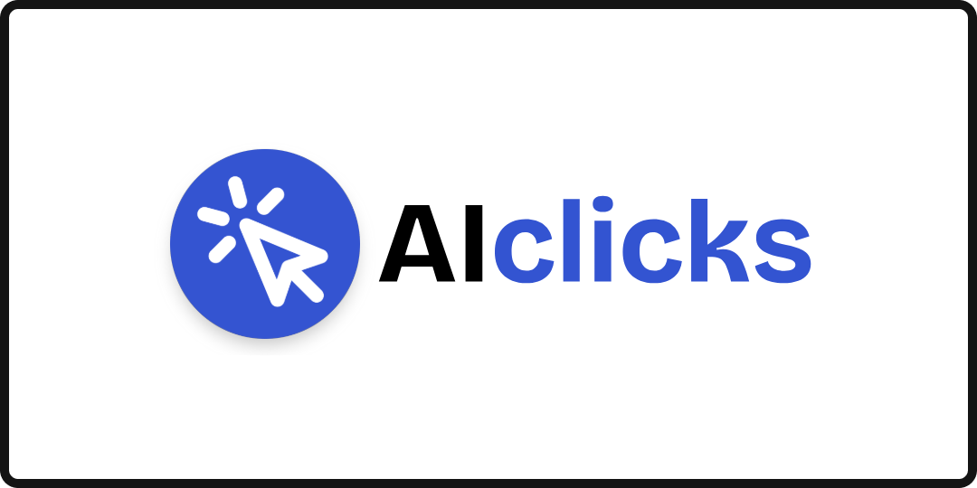 Logo of AIclicks.io, a leading AI visibility and monitoring tool.