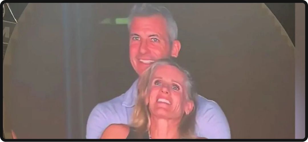 CEO and mistress at a Coldplay concert, showing an example of a PR crisis.
