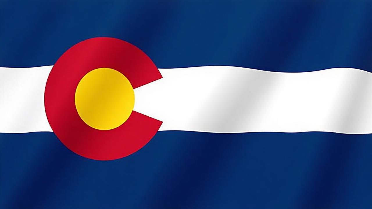 Colorado State Flag SimleSub Water Company
