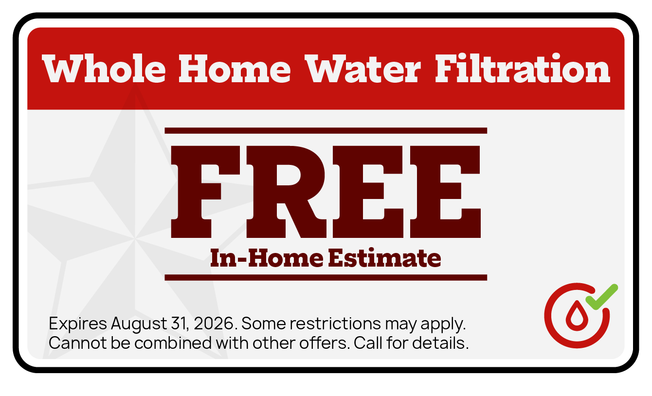 Free water test coupon