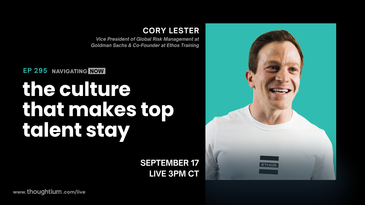 Corey Lester discussing Brand Purpose and Community as Strategy – Livestream on YouTube, Thursday, September 17 at 3pm CT
