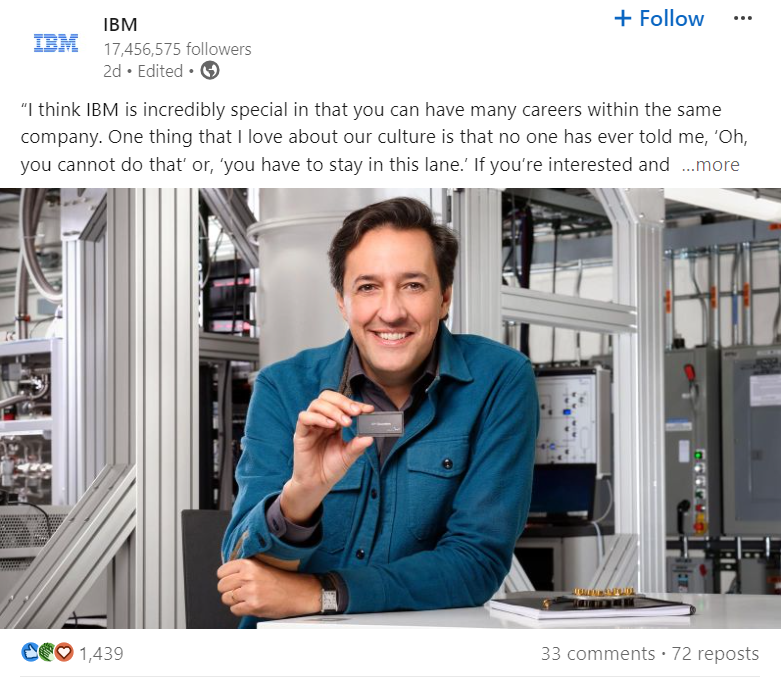 IBM's fair labor practices and inclusion