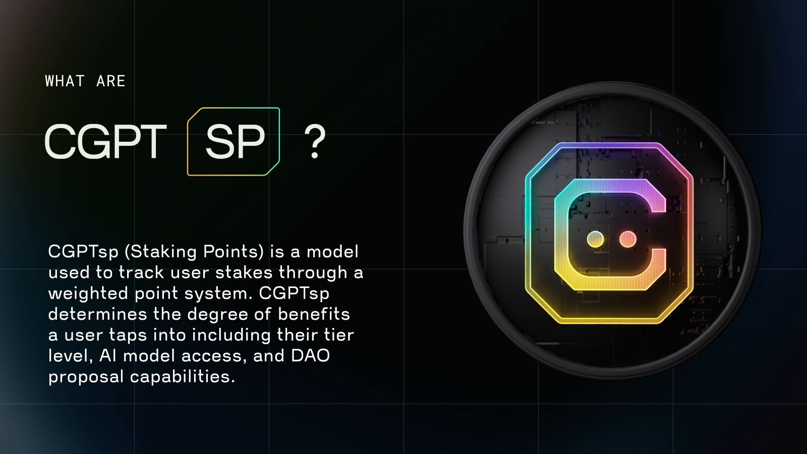 CGPTsp —  ChainGPT Staking Points