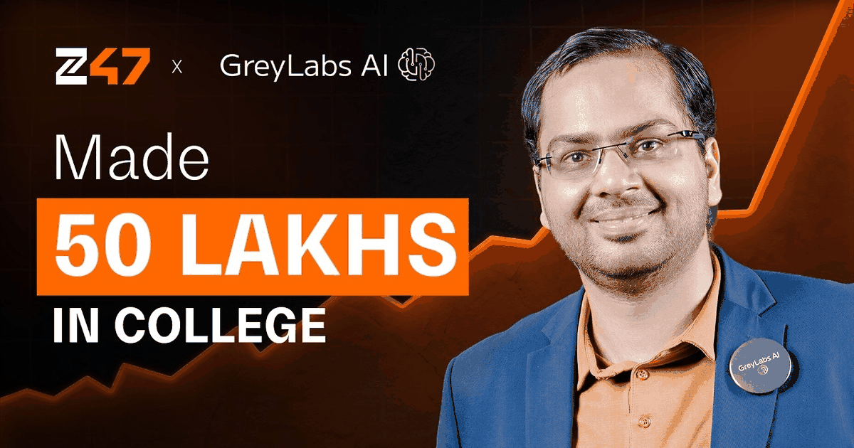From earning ₹4,000 to Financially Free at 25 | Aman Goel, Greylabs.ai