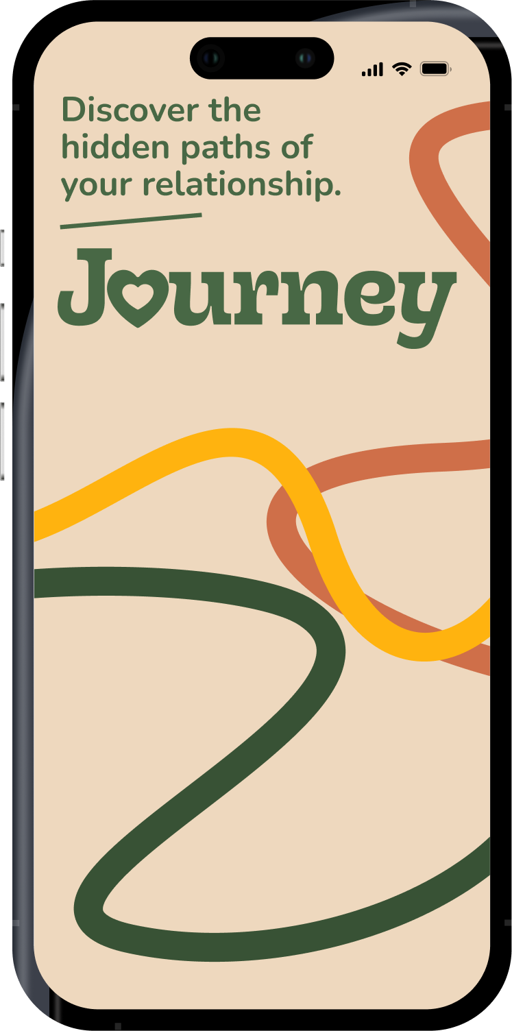 Journey app cover screen