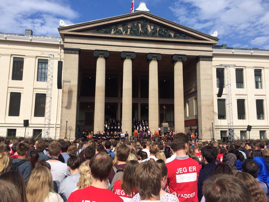 Konsert for studenter på immatrikulering