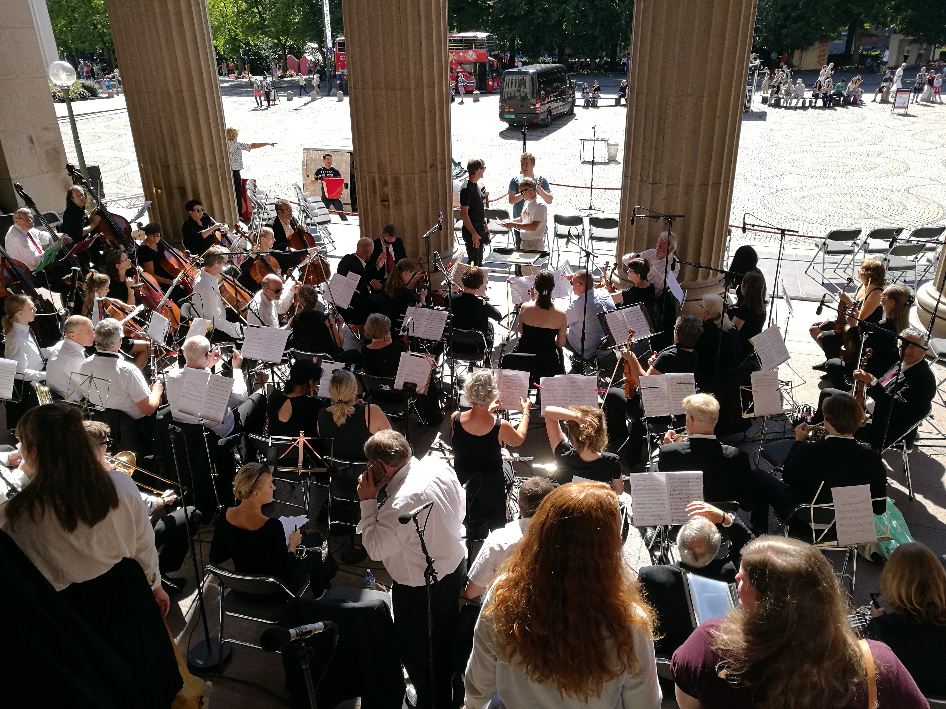 Fra immatrikulerings-konsert for studentene på UiO