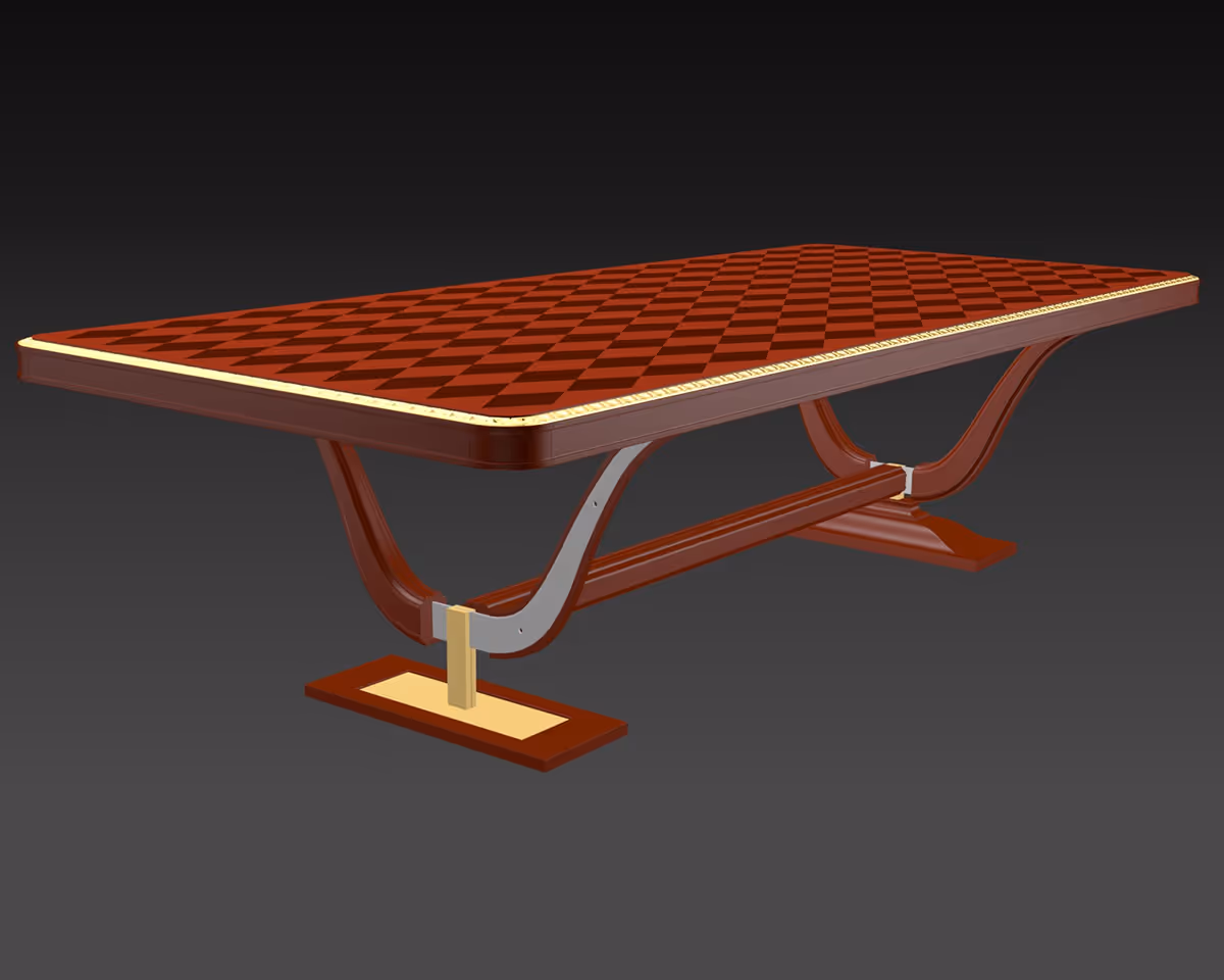 Detailed 3D product rendering showcasing material and texture quality